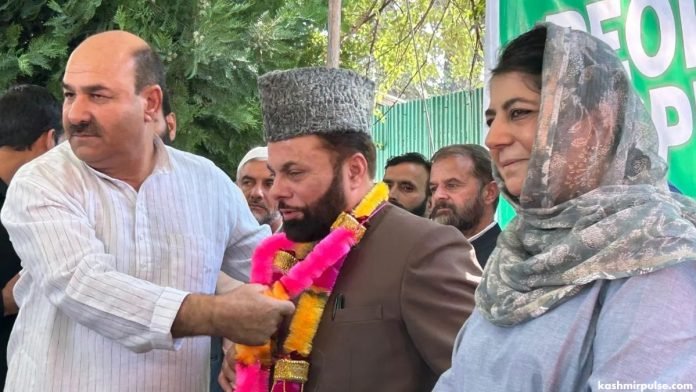 Former separatist leader Syed Saleem Geelani joined the PDP