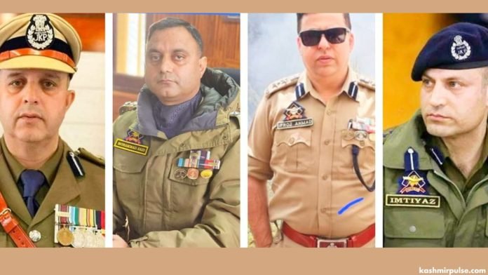 New police chiefs assume charge in Kashmir districts