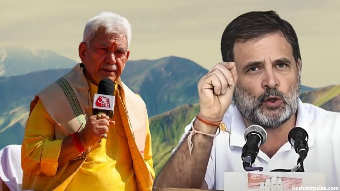 Rahul Gandhi - Manoj Sinha Rahul Gandhi - Manoj Sinha