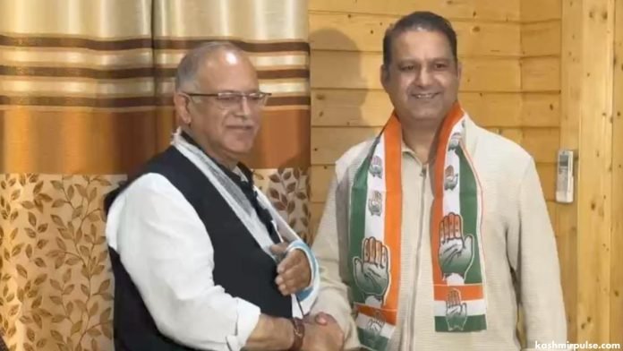 Suhail Bukhari joins Congress