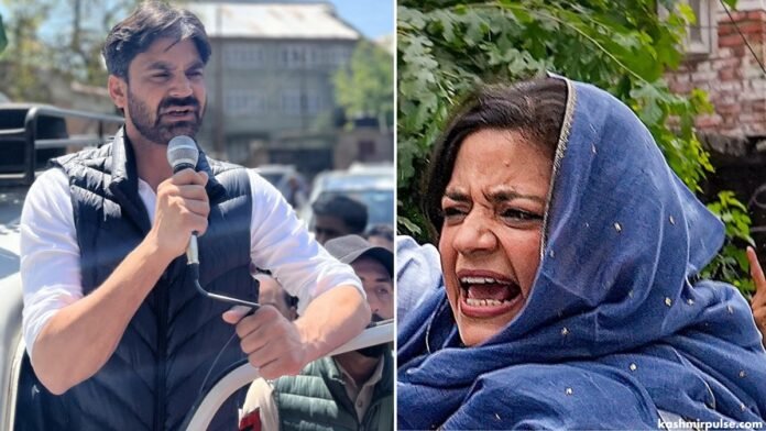 Iltija Mufti and Waheed-ur-Rehman Para PDP leaders Iltija Mufti and Waheed-ur-Rehman Para