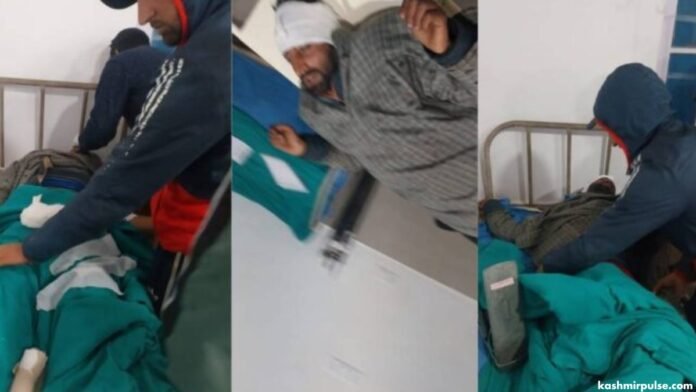 Injured being treated at a hospital after NC, BJP workers clash in Gurez rally