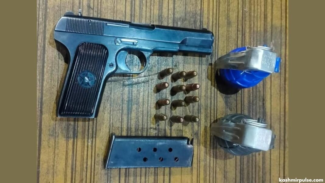Arms, ammo recovered from shop in Pulwama’s Dangerpora: Police