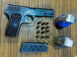 Arms, ammo recovered from shop in Pulwama