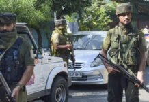 Kashmiri journalist detained for ‘instigating secessionist sentiment’ on social media Jammu & Kashmir Police Special Operations Group (SOG) personnel stand guard outside Civil Secretariat in Jammu