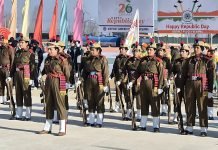 Republic Day celebrations across Kashmir marked by patriotic fervor and cultural extravaganza Republic Day celebration in Pulwama
