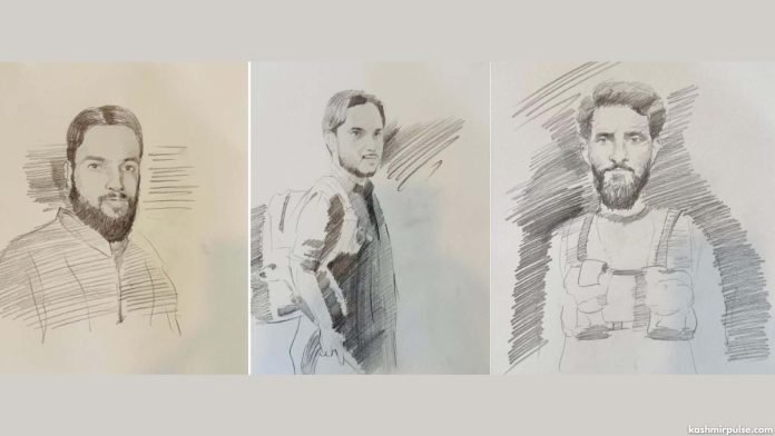 Sketches of Pahalgam attack suspects released Sketches of Pahalgam attack suspects released