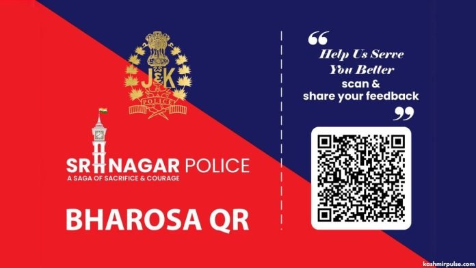 Srinagar Police launches 'BHAROSA QR' for real-time public feedback Srinagar Police launches 'BHAROSA QR' for real-time public feedback