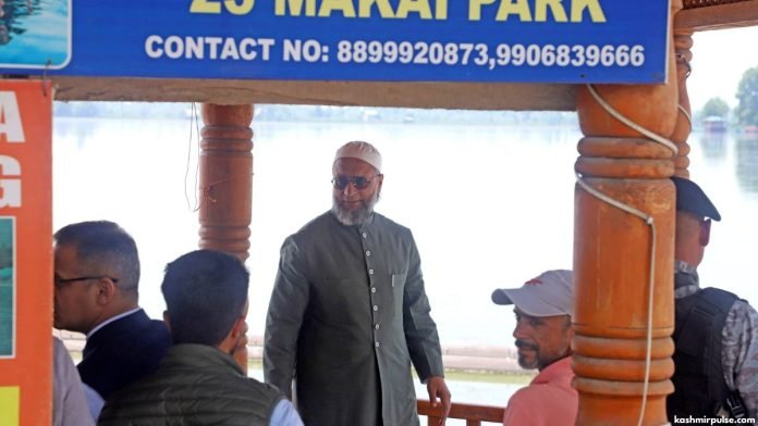 Asaduddin Owaisi in Srinagar