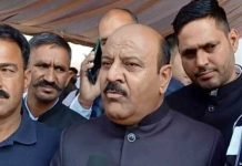 Deputy CM visits Kaman Post, says cross-LoC trade requires Indo-Pak cooperation Deputy Chief Minister Surinder Kumar Choudhary speaking to the media