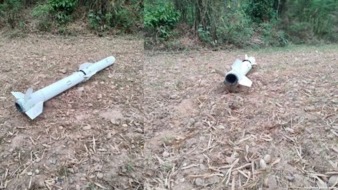 Missile-like debris found in Hoshiarpur village Missile-like debris found in Hoshiarpur village