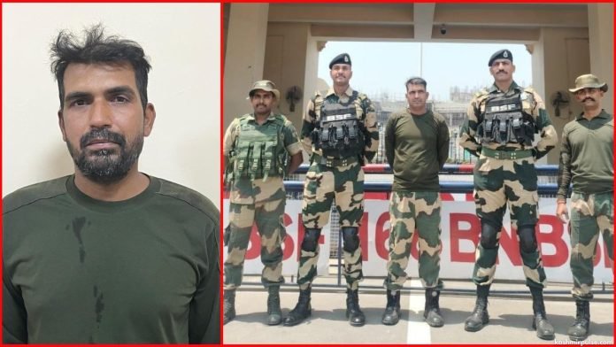 Pakistan hands over captured BSF soldier