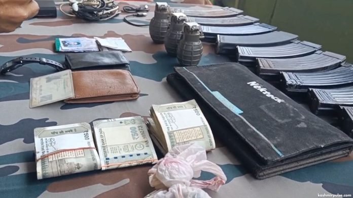 Recoveries from three militants killed in Keller Shopian Recoveries from three militants killed in Keller Shopian