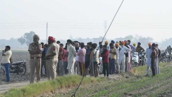 Unidentified plane crashes in Punjab's Bathinda