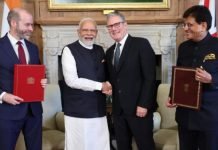 India-UK trade pact likely to boost Kashmir’s handicrafts, artisan exports The India–UK Comprehensive Economic and Trade Agreement (CETA) was signed and exchanged during the official visit of Prime Minister Shri Narendra Modi to the United Kingdom