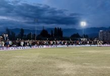 Pulwama hosts first-ever floodlit cricket match Pulwama hosts first-ever floodlit cricket match