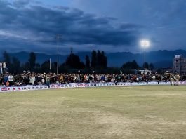 Pulwama hosts first-ever floodlit cricket match