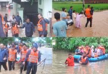 SDRF teams conduct disaster management Ops in waterlogged areas of rains hit Jammu SDRF teams conduct disaster management Ops in waterlogged areas of rains hit Jammu