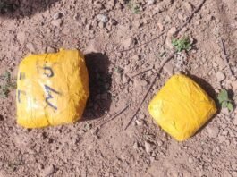 Security forces recover Chinese pistol, suspected narcotics near LoC in Poonch
