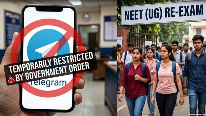 Govt temporarily restricts Telegram ahead of NEET re-exam