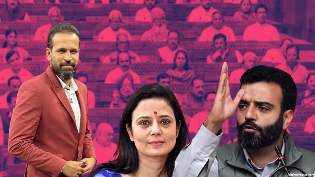 Srinagar MP Ruhullah claims Yusuf Pathan was threatened with 'bulldozer action'; Mahua Moitra slams BJP Srinagar MP Ruhullah claims Yusuf Pathan was threatened with 'bulldozer action'; Mahua Moitra slams BJP