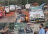 Traffic restored in Beerwah after flash floods washed away Sukhnag diversion Traffic restored in Beerwah after flash floods washed away Sukhnag diversion