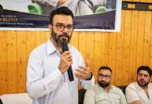 NC MP Ruhullah says J&K has ‘lost’ powers, defends right to question party Aga Ruhullah Mehdi