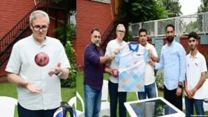 CM Omar unveils Kashmir Super League 2026 jersey