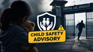 Child safety advisory issued after POCSO accused escape Srinagar jail