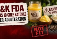 J&K FDA bans 10 ghee batches over adulteration with vegetable fat J&K FDA bans 10 ghee batches over adulteration with vegetable fat