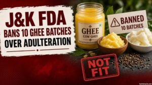 J&K FDA bans 10 ghee batches over adulteration with vegetable fat
