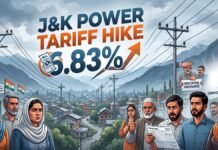 J&K power tariff hiked 6.83%, opposition slams broken free-electricity promise J&K power tariff hiked 6.83%, opposition slams broken free-electricity promise