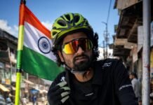 Kupwara cyclist begins nine-month bicycle journey to Saudi Arabia for Umrah Kupwara cyclist begins nine-month bicycle journey to Saudi Arabia for Umrah