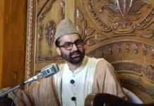 Kashmir’s chief cleric condemns threats against Kashmiri Pandits Mirwaiz-e-Kashmir Dr Moulvi Muhammad Umar Farooq