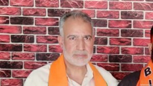 BJP leader Showkat Gayoor booked over alleged extortion in Pulwama