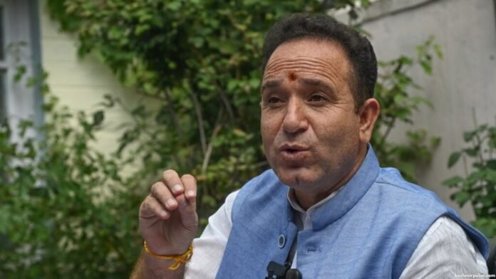 BJP leader Sunil Sharma BJP leader and Leader of Opposition Sunil Sharma