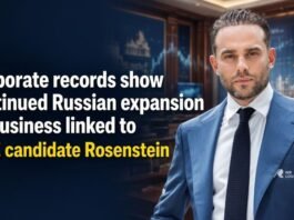 Corporate records show continued Russian expansion by business linked to FIDE candidate Rosenstein