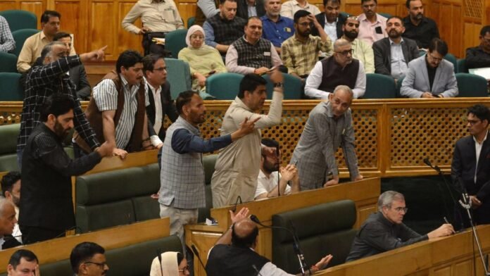 J&K Legislative Assembly witnesses stormy proceedings on Tuesday, September 29, 2026 J&K Legislative Assembly witnesses stormy proceedings on Tuesday, September 29, 2026