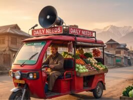 Loudspeaker use by mobile vendors