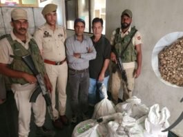 Pampore Police seize 180 kg saffron corms, apprehend two