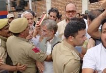 Pawan Khera leads Srinagar protest against CEC Gyanesh Kumar Pawan Khera leads Srinagar protest against CEC Gyanesh Kumar