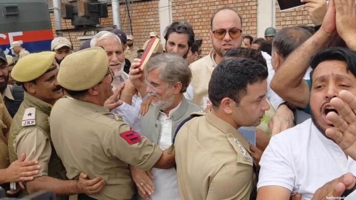 Pawan Khera leads Srinagar protest against CEC Gyanesh Kumar Pawan Khera leads Srinagar protest against CEC Gyanesh Kumar