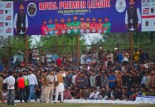 Royal Premier League final draws thousands to Pulwama amid traffic congestion Royal Premier League final draws thousands to Pulwama