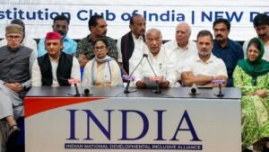INDIA bloc plans mega Delhi protest on Monday over CEC Gyanesh Kumar