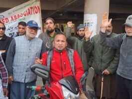 J&K Handicapped Association protests in Srinagar, seeks disability rights reforms