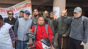 J&K Handicapped Association protests in Srinagar, seeks disability rights reforms