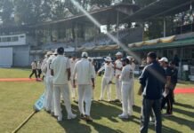 J&K restrict Rest of India to 237 on opening day of Irani Cup J&K restrict Rest of India to 237 on opening day of Irani Cup
