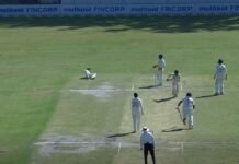 J&K take 41-run first-innings lead over Rest of India in Irani Cup J&K take 41-run first-innings lead over Rest of India in Irani Cup