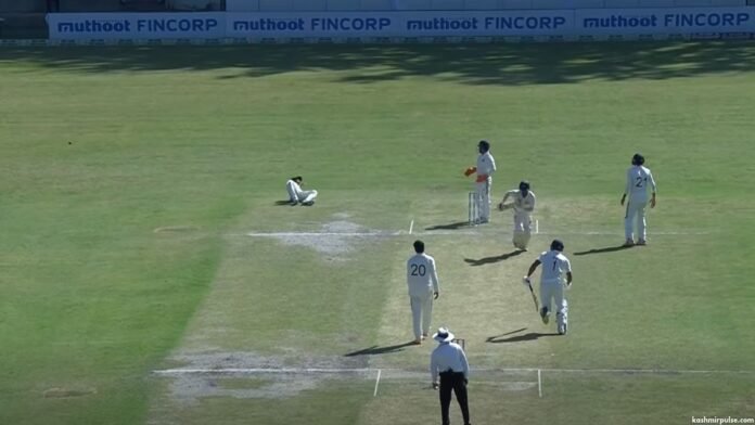 J&K take 41-run first-innings lead over Rest of India in Irani Cup J&K take 41-run first-innings lead over Rest of India in Irani Cup