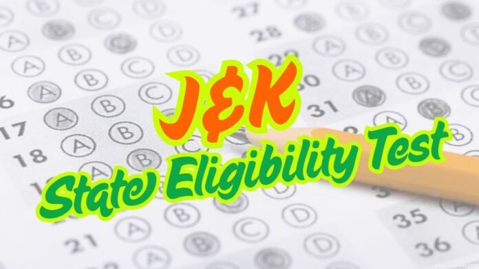Jammu and Kashmir State Eligibility Test (JKSET)